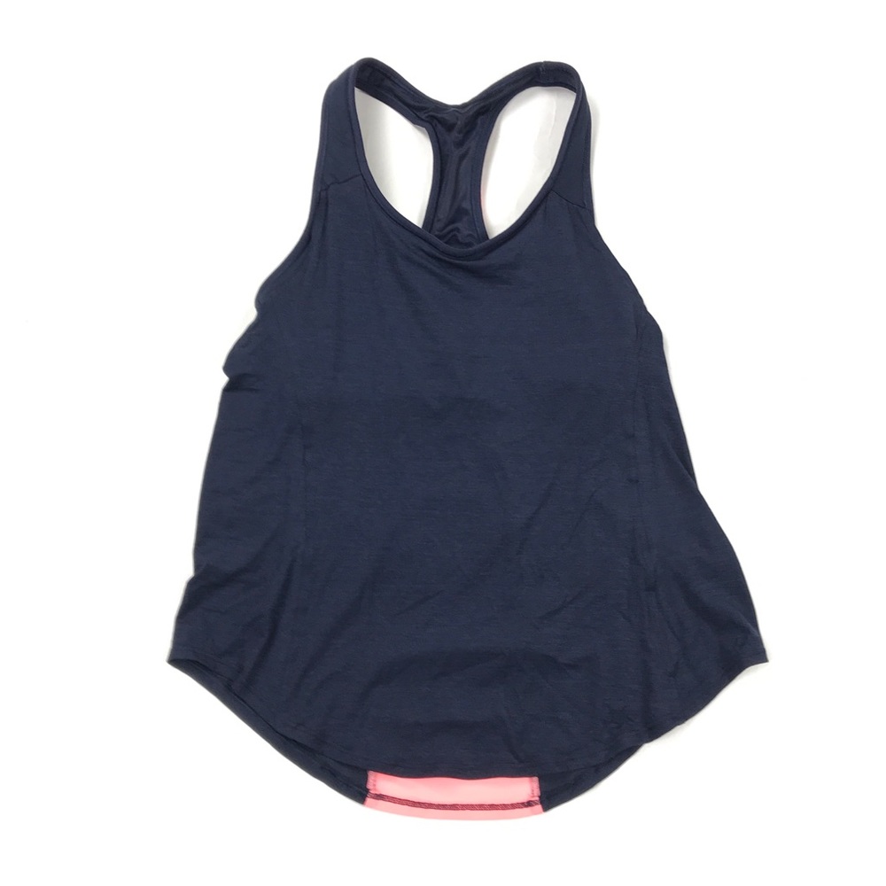 Athleta Hullabraloo Support Top Navy 34B - Picture 2 of 5